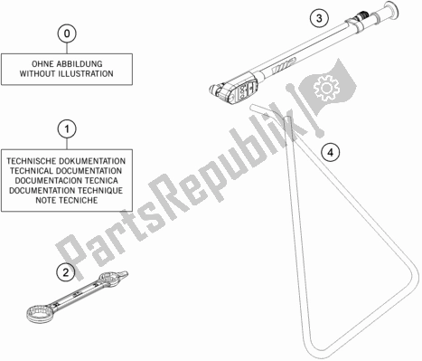 All parts for the Seperate Enclosure of the Gasgas MC 85 19/ 16 EU 851916 2021