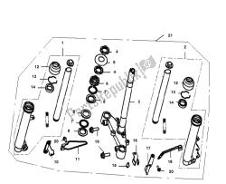 tenedor frontal