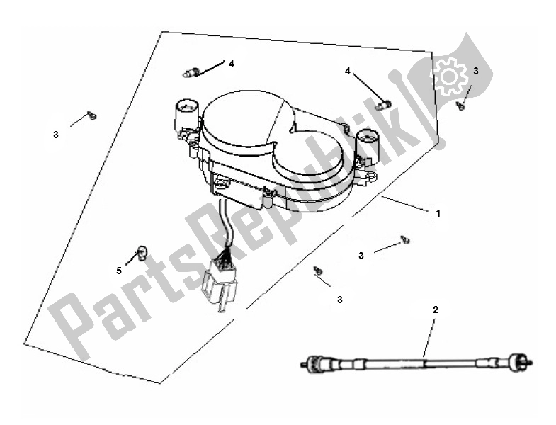 Todas las partes para Cockpit de Generic Ideo Gr. Blauw 07 25 KM H 50 2000 - 2010