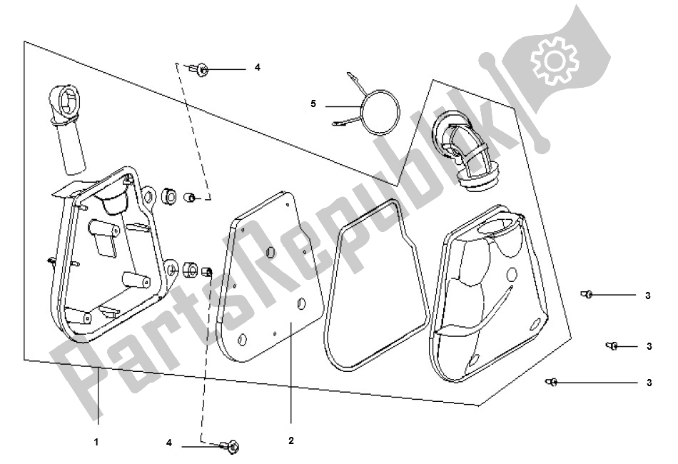 Todas las partes para Filtro De Aire de Generic Ideo WIT 10 25 KM H 50 2000 - 2010