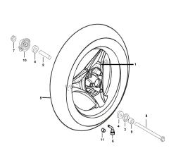 ruota anteriore