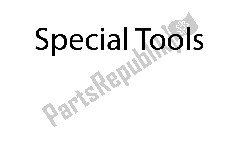 All parts for the Special Tools of the Gilera SMT 50 2013