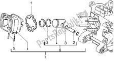 axe de cylindre-piston-poignet, assy