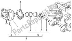 Cylinder-piston-wrist pin, assy