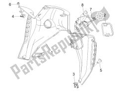 Front glove-box - Knee-guard panel