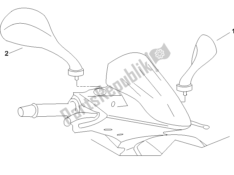 Toutes les pièces pour le Miroir (s) De Conduite du Gilera Runner 125 VX 4T Race E3 2006