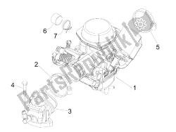 Carburettor, assembly - Union pipe