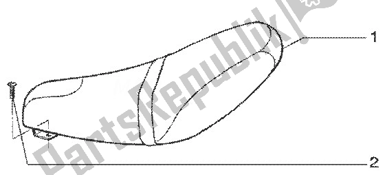 Toutes les pièces pour le Selle du Gilera Runner 50 SP 1998