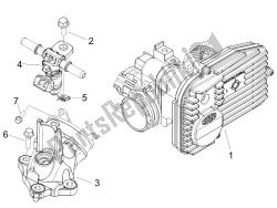 Throttle body - Injector - Union pipe