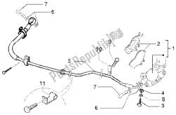 Rear brake piping-rear brake caliper