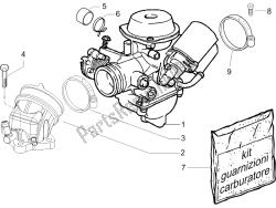 carburatore, gruppo - raccordo