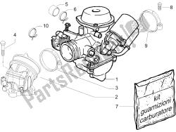 carburatore, gruppo - raccordo