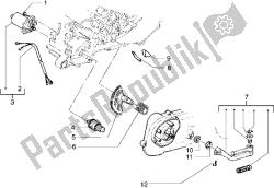 dźwignia rozrusznika silnika