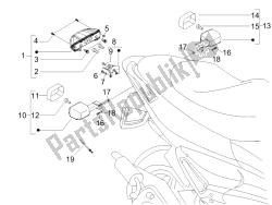 faros traseros - luces intermitentes