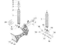 sospensione posteriore - ammortizzatore / i