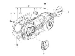 Crankcase cover - Crankcase cooling