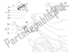 faros traseros - luces intermitentes