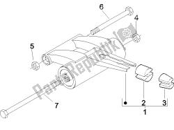 Swinging arm