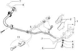 Rear brake piping - rear brake caliper