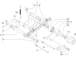 Swinging arm