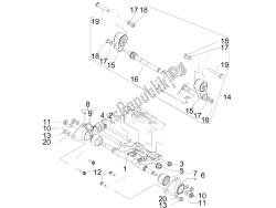 Swinging arm