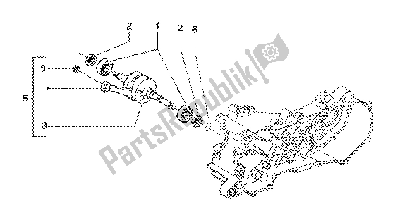 Tutte le parti per il Albero A Gomiti del Gilera Runner 125 FX 2T 1998