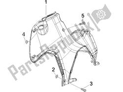 Front glove-box - Knee-guard panel