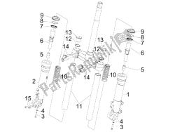 Fork's components (Kayaba)