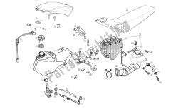 serbatoio - air box - sella