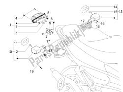 faros traseros - luces intermitentes