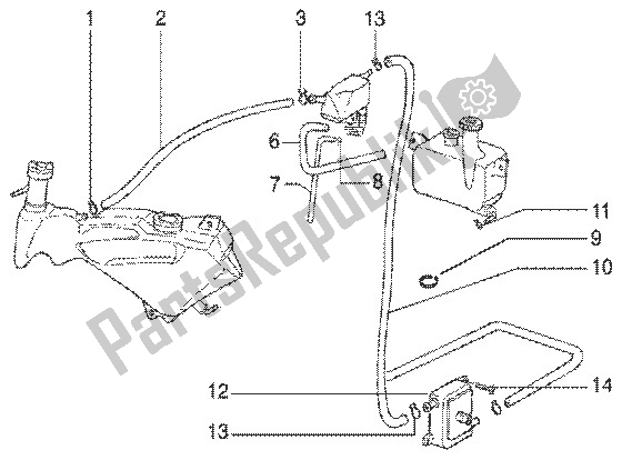 Toutes les pièces pour le Système D'alimentation du Gilera Runner 50 SP 1998