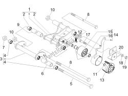 Swinging arm