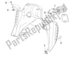 boîte à gants avant - panneau de protection des genoux