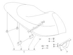 Saddle/seats - Tool roll