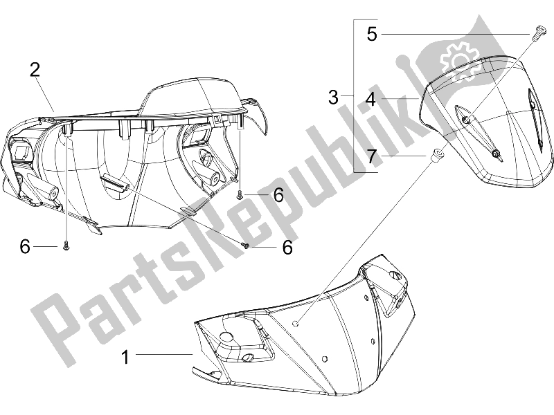 Todas las partes para Coberturas De Manillar de Gilera Runner 125 VX 4T UK 2005