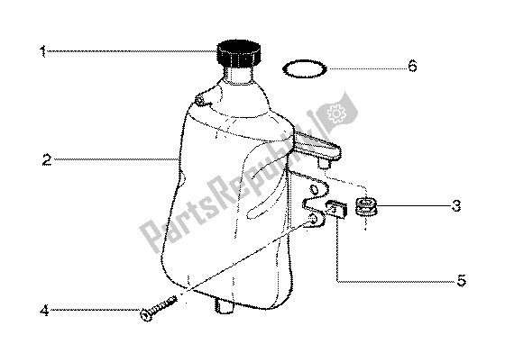 Toutes les pièces pour le Vase D'expansion du Gilera Runner 125 FX 2T 1998