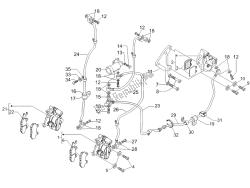 Brakes pipes - Calipers