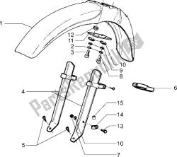 Front mudguard