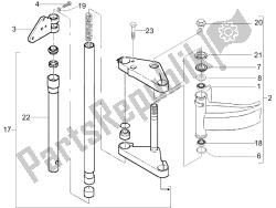 Fork/steering tube - Steering bearing unit