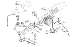 serbatoio - air box - sella