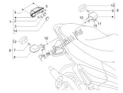 faros traseros - luces intermitentes