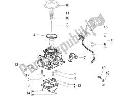 componenti del carburatore