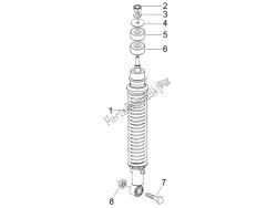 Rear suspension - Shock absorber/s