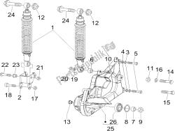 sospensione posteriore - ammortizzatore / i