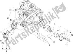 Rocking levers support unit