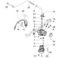 componenti del carburatore