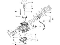 carburateur onderdelen