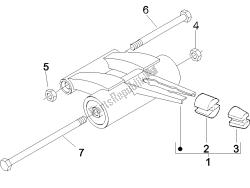 Swinging arm