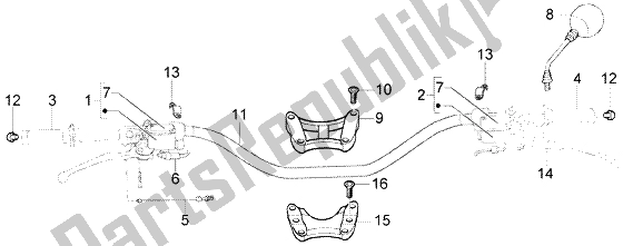 Todas as partes de Mestre Cil. Do Gilera DNA M Y 50 1998