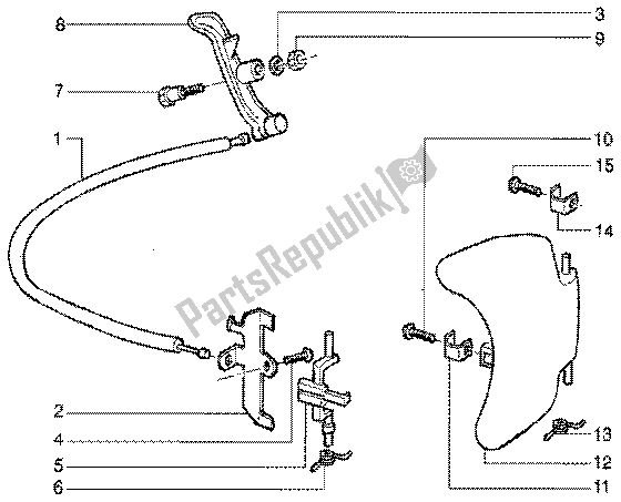 Toutes les pièces pour le Bouchon D'essence du Gilera Runner 50 Poggiali 1998